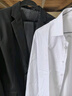 传奇保罗西服套装男三件套修身商务西装职业正装套装男新郎伴郎结婚礼服 黑色西装三件套+【大礼包】 5XL 【155-175】 实拍图