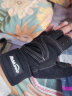 曼迪卡威健身手套运动手套拉单杠器械训练引体向上撸铁半指护具护腕 黑色男款XL号 实拍图