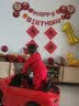 抓周用品男女宝宝1一周岁生日布置套装背景墙装饰小孩抓阄礼场景道具 【告别气球繁琐】周岁喜乐套餐A 实拍图
