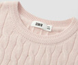 森马（Semir）森柔毛衫|商场同款毛衣女圆领纯色2024冬季绞花上衣101724107014 实拍图