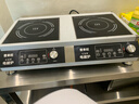 普来旺商用家用电磁炉双灶多头大功率3500W5000W双头组合电磁炉商用台式凹面多眼煲仔炉电磁灶 家用双平电磁炉3500W*2 实拍图