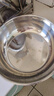 【不锈钢】和面盆厨房烘焙家用火锅盆洗菜打蛋汤锅盆醒面盆料理盆 32cm【热卖款】不锈钢 和面盆 实拍图