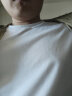 京东京造【重磅正肩T】240G高克重男士圆领T恤男纯棉夏短袖打底T 白色 XL 实拍图