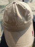 玉柳缘 棒球帽子男士韩版百搭太阳帽夏秋季软顶鸭舌帽潮牌户外休闲遮阳帽春冬季保暖帽凉帽 卡其色 可调节大小 实拍图