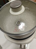 美的（Midea）电煮锅 电蒸锅 电炒锅 电热锅 2.6L分体式 小型1-2人学生宿舍多功能锅泡面锅 XZC2088S 配蒸笼 实拍图