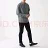 无印良品（MUJI）男式 法兰绒立领衬衫 长袖休闲百搭衬衣男士外套纯棉全棉ACA75C1A 米白色格纹 XL （180/104A） 晒单实拍图