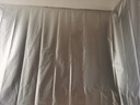 伊帘优品遮光窗帘成品全遮光布防晒神器新款出租房卧室阳台隔热加厚遮阳布 加厚双面银【平挂窄带配S钩】 宽1.0米*高1.4米1片 实拍图