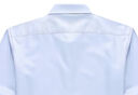 雅戈尔（YOUNGOR）26年春夏新品纯色DP免烫衬衫棉质抗皱易打理长袖衬衫男 浅蓝 46 实拍图