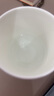 陶相惠 骨瓷盖杯400ml商务会议办公茶杯宾馆酒店单位公司开会茶杯 陶瓷茶杯碟 刻字印LOGO 白金1号会议杯400ml 实拍图