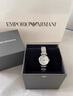 EMPORIO ARMANI 阿玛尼玫瑰小圆盘镶钻生日520情人节礼物送女友电子女表名表 【22MM】气质白月光 AR1763 实拍图