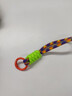 拼色打结手机挂绳创意短款挂绳钥匙扣挂绳圈可拆防丢吊绳 黄绿小花格 实拍图