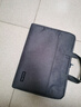 得力（deli） 多层文件袋A4 帆布袋男手提袋 商务会议包公文袋公文包大容量资料袋 办公用品 【经典商务款】BG666 黑色 实拍图