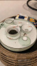 唯古潮汕功夫茶具套装家用小套青瓷茶盘茶壶盖碗茶杯整套陶瓷茶船 茶壶陶瓷茶盘10件套（普通包装） 实拍图