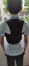背背佳成人矫正带男女防挺胸开肩纠正器矫姿带坐姿矫正器防驼脊椎柱侧弯 升级款黑色 L码(130-155斤) 实拍图