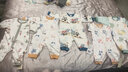 贝肽斯婴儿衣服春秋夹棉连体衣新生儿宝宝秋装三层空气棉婴儿连体衣 熊猫欢颂 59cm 实拍图