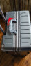 京东京造无界铝框26英寸行李箱男女 旅行箱密码箱大容量皮箱学生 石墨灰 实拍图