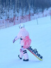 酷峰新款韩版滑雪服男女加厚保暖防水单双板装备分体滑雪衣裤情侣雪衣 粉紫心套装  XS 实拍图