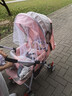 豪威 婴儿推车可坐可躺双向超轻便折叠伞车宝宝0-3岁手推车小孩儿童车 樱花粉 尊享款+双向+可坐躺折叠 实拍图