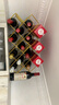 菱形红酒架家用格子摆件高档葡萄酒存放架斜放展示架酒瓶托置物架 金色【单件装】 无规格 实拍图