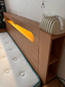 林氏家居双人床1.8米x2米1.5米抽屉储物床主卧室高箱储物床原木色可选UB2A 【高箱】储物床+椰棕床垫+床头柜 1.8x2.0米 实拍图
