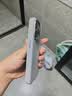 森淳 MagSafe超细纤维布纹内置磁吸适用iPhone18手机壳法兰绒磨砂苹果全包金属高端轻奢新款防摔保护套 银空灰-强磁 苹果15Pro 实拍图