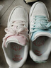 李宁奶酪丨板鞋女鞋秋冬季低帮舒适柔软小白鞋经典百搭休闲鞋运动鞋 【玛丽猫联名】白/粉/蓝(382)-7 39 实拍图