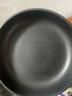 张小泉不粘平底锅煎锅青绿系列锅具家用锅子烹饪锅具燃气电磁炉通用 煎锅24cm 实拍图