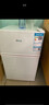 志高（CHIGO）【送货上门】 小冰箱双门小型电冰箱 家用小冰箱双开门冰箱宿舍租房办公室冷藏冷冻迷你节能冰箱 46L双门【一级能效】上冷冻下冷藏 实拍图