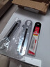 多功能不锈钢美工刀重型裁纸刀具美工刀重型超锋利裁纸刀墙纸刀工业级全金属刀架刀片木工工具 德国精工【独立包装3把+10片刀片装】十合一 实拍图