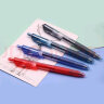 三菱（uni）UMN-105按动中性笔学生考试笔签字笔(替芯UMR-85)0.5mm混色（3黑1蓝1红）5支装 实拍图
