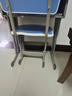 晶霄儿童学习桌椅套装作业课桌子小孩书桌写字桌学校小学生家用可升降 【校园pro款】双柱课桌+椅天空蓝 实拍图