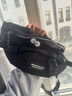 尤克达蒂（yookdd）斜挎包男潮流单肩包邮差包休闲运动包包简约工装包大容量学生挎包 斜挎包【黑色带煤球】 实拍图