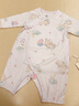 戴维贝拉（DAVE＆BELLA）春季家居服宝宝睡衣婴儿衣服新生儿连体衣和尚服春秋0-3-6-12个月 小兔子【DB3237932】 52cm cm（建议身高48-52cm） 实拍图