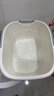 五月花泡脚桶加深21cm*1只装手提足浴桶养生家用便携按摩免安装不漏电 实拍图