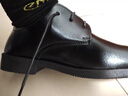 孚尼奴商务正装皮鞋男韩版青年百搭休闲英伦系带男结婚鞋潮 经典黑色 鞋底有升级 44 实拍图