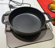 小幸福鑄鐵（KITCHEN LITTLE HAPPINESS KITCHEN）小幸福23cm珐琅锅铸铁锅焖焗锅家用多功能炖锅海鲜锅煲汤锅 23cm海鲜锅+隔热手套 23cm 晒单实拍图