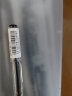 三菱（uni）UM-100学生中性笔签字笔 0.5mm双珠防漏墨啫喱笔考试经济型水笔(替芯UMR-5) 黑色 单支装 实拍图