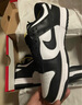 耐克（NIKE）男鞋 Dunk Low 黑白熊猫经典低帮复古休闲板鞋DD1391-100 40 实拍图