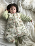 威尔贝鲁（WELLBER）恒温睡袋婴幼儿1-3岁竹棉睡衣秋冬儿童宝宝防踢被子加厚棉 森林M 实拍图