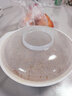 茶花微波炉可用蒸笼蒸格蒸饭煲器皿饭锅蒸米饭煮饭煲饭盒大号蒸笼蒸盘 微波大号 专用煲 实拍图