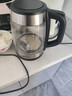 美的（Midea）电水壶热水壶电热水壶高硼硅玻璃1.7L大容量1800W透明暖水壶自动断电MK-SHJ1722 实拍图