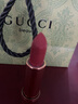 古驰（GUCCI）口红哑光505倾色唇膏口红礼盒化妆品套装生日礼物女生送女友老婆 【HOT】碎花203#豆沙浅玫 实拍图