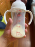 贝亲（Pigeon）奶瓶新生儿玻璃手柄奶瓶宽口双把手吸管奶瓶 L号 240ml 6-9月 【aa188】 晒单实拍图