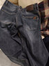 JEEP SPIRIT吉普牛仔裤男秋冬季直筒男士牛仔裤弹力商务裤子 深灰加绒 31 实拍图