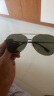 帕森（PARZIN）偏光太阳镜型男经典蛤蟆镜安全驾驶墨镜8131A金框墨绿片 实拍图