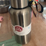 保温杯男士316不锈钢全钢保温壶便携泡茶杯大容量茶水分离水杯子 钢本色1200ml[智能盖/茶水分离] 实拍图