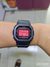 卡西欧（CASIO）小方块男表G-SHOCK日韩表六局电波太阳能蓝牙运动表送男友礼物 GW-B5600AR-1（血鹤）太阳能 实拍图