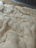 一默四件套牛奶绒托卡皮草兔毛绒件套保暖被套床单枕套家纺床上多件套 柔和米 被套200*230cm 床单245*245cm 实拍图