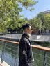 CAIKAYI 潮流围巾女男冬季情侣围巾男士圣诞节送男友礼物围脖男生ins潮格子保暖韩版围脖男士披肩 潮流仿羊绒-【蓝格】 实拍图