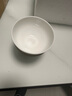 晟普（shengpu）唐山骨瓷碗家用纯白陶瓷饭碗微波炉米饭碗面碗汤碗粥碗吃饭碗餐具 4.5英寸奥碗标准饭碗【10个装】 实拍图